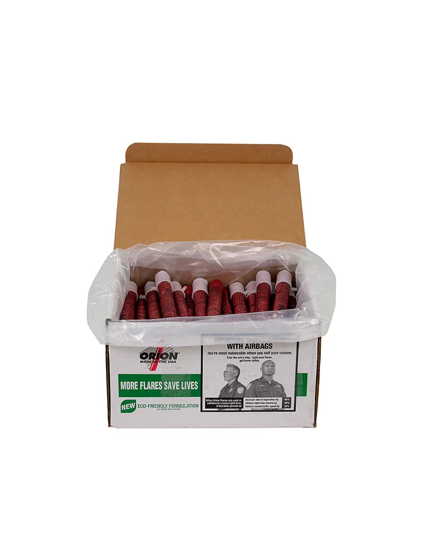 Orion 0715 15-Minute Road Flares (Case of 72)