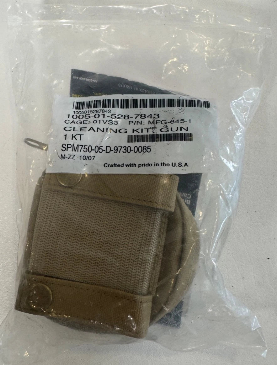 USGI Weapons Cleaning Kit (WCK) 9mm Soft Pack (Otis Technology)