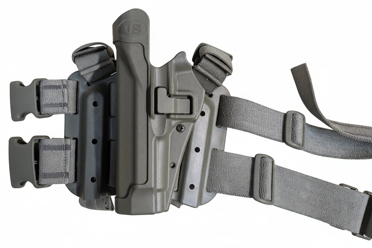 USGI Blackhawk C1370 Drop Leg Holster LH M9