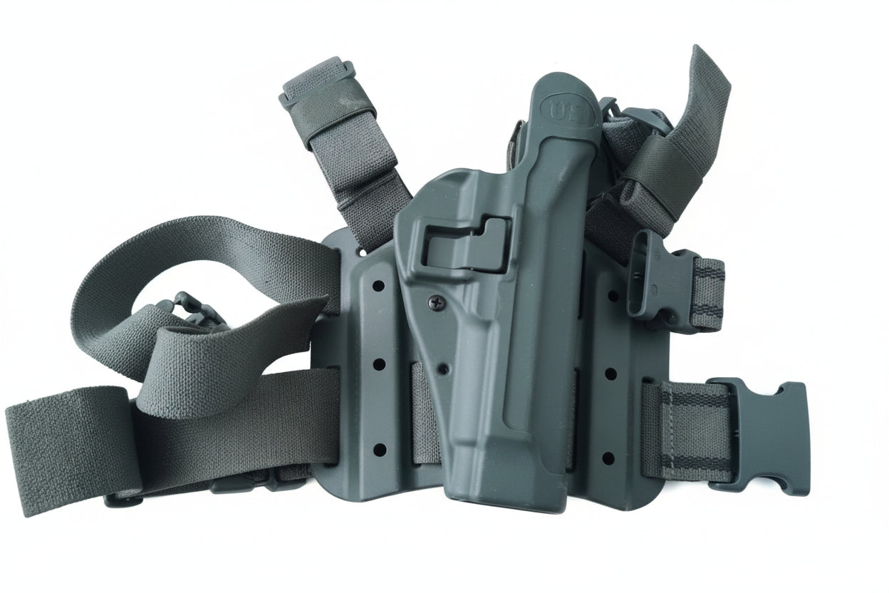 USGI Blackhawk C1370 Drop Leg Holster RH M9
