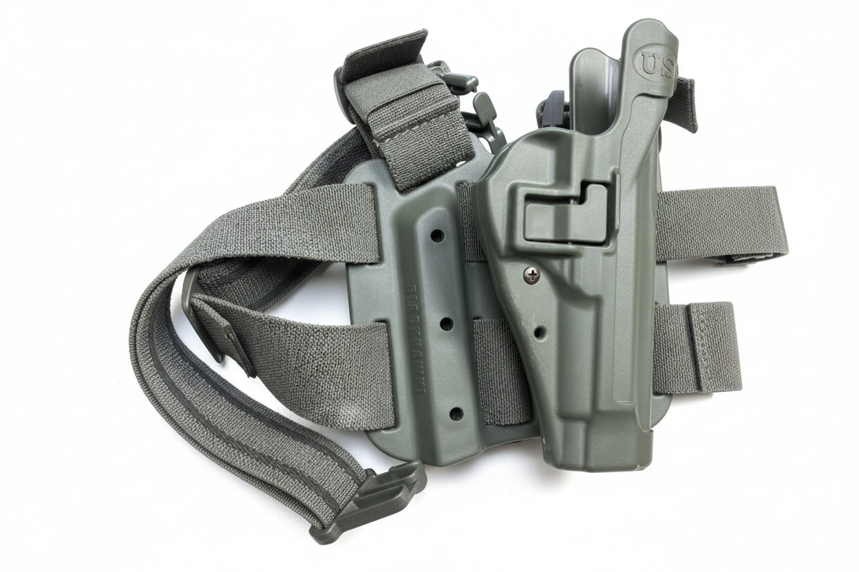 USGI Blackhawk C1370 Drop Leg Holster RH M9