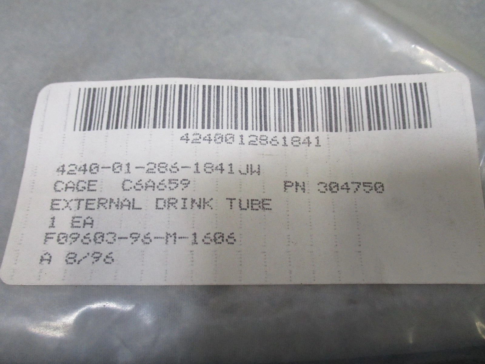 USGI Chemical-Biological Mask External Drink Tube (M40, M42, MCU-2/P)