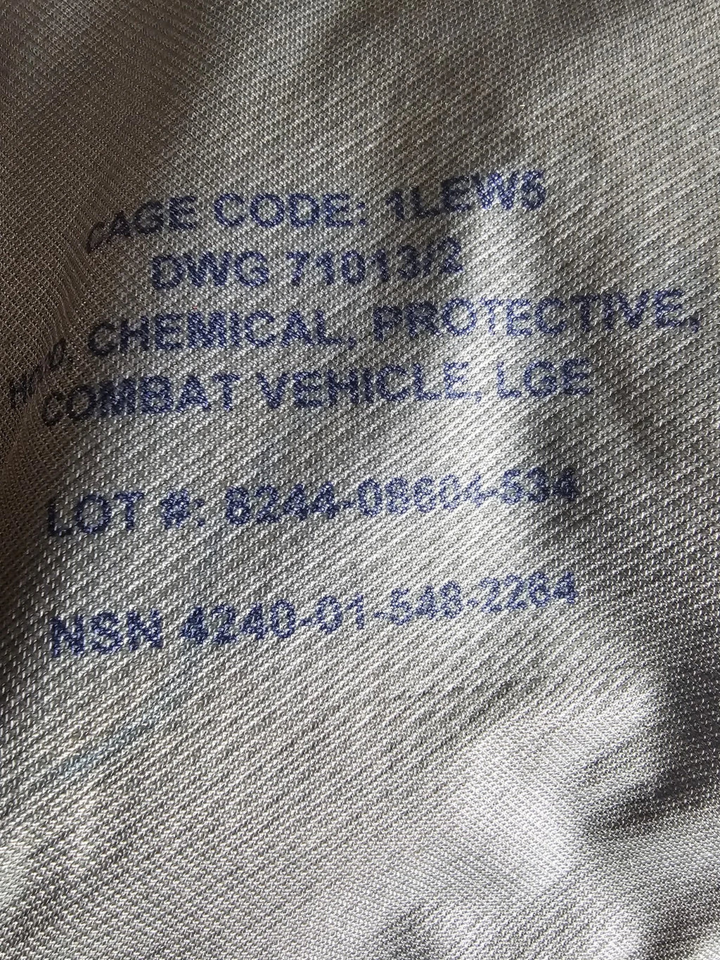 USGI Chemical-Biological Mask Hood (M50, M51, C50)