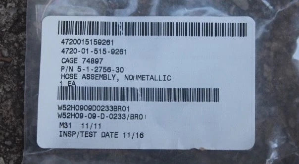 USGI Chemical-Biological Mask Nonmetallic Hose Assembly (M40, M42, M45, C50)