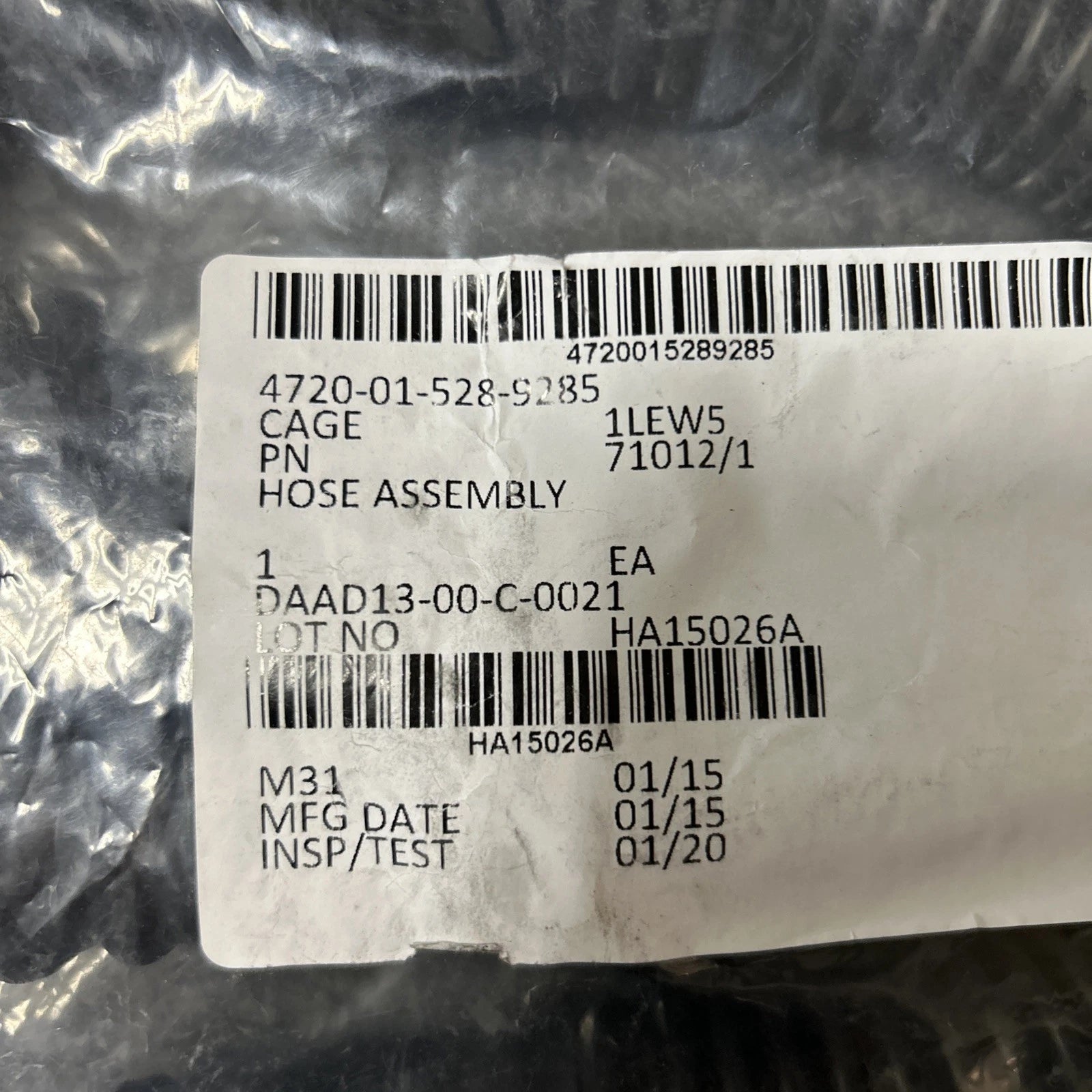 USGI Chemical-Biological Mask Nonmetallic Hose Assembly (M50, M51)
