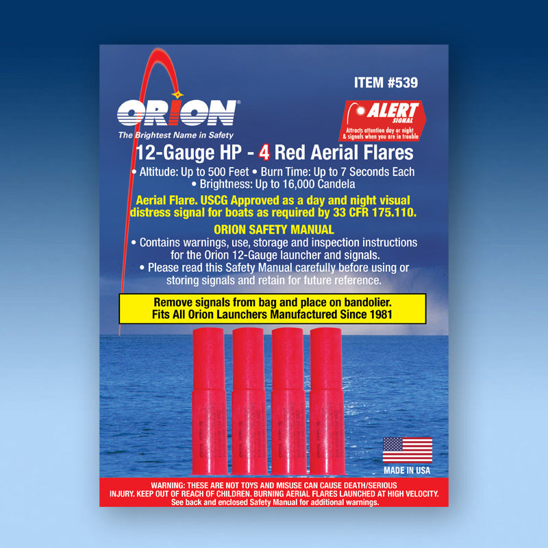 Orion 539 12ga Flare (4-Pack)
