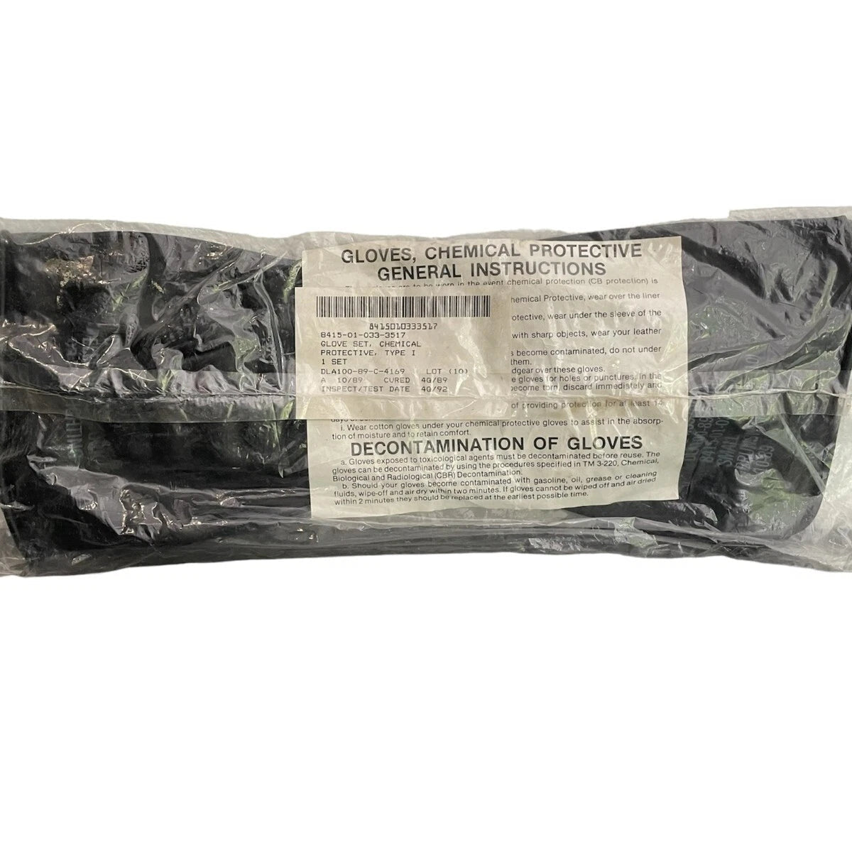USGI Chemical Protective Glove Set (Type 1) CP-25