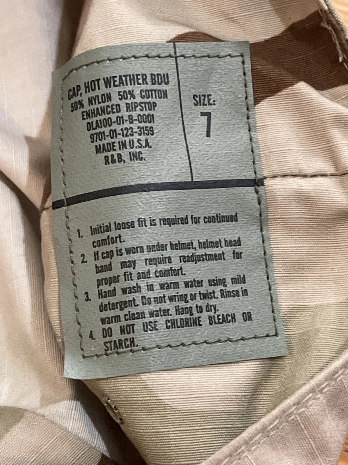 USGI Hot Weather Patrol Cap