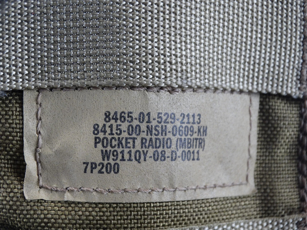 USGI MOLLE II AN/PRC-148 MBITR Pocket (Style 4805)