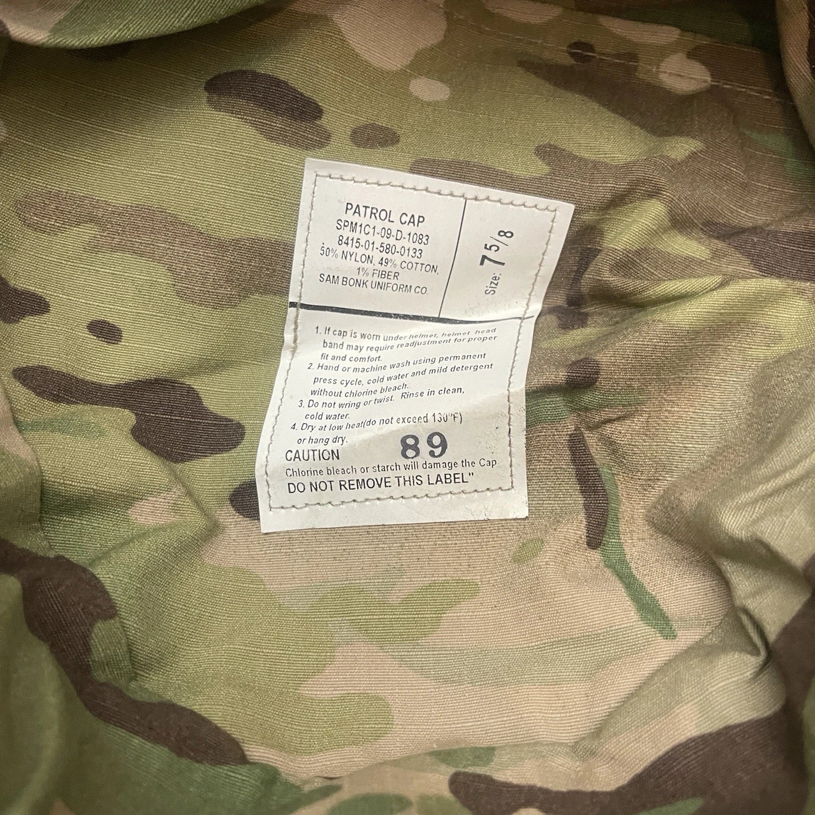 USGI Patrol Cap