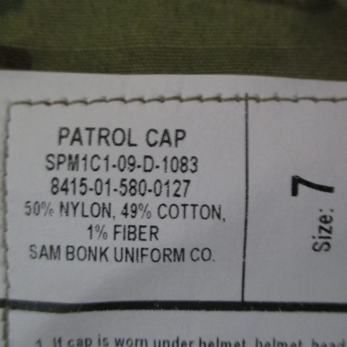 USGI Improved Hot Weather Patrol Cap (IHWCU)