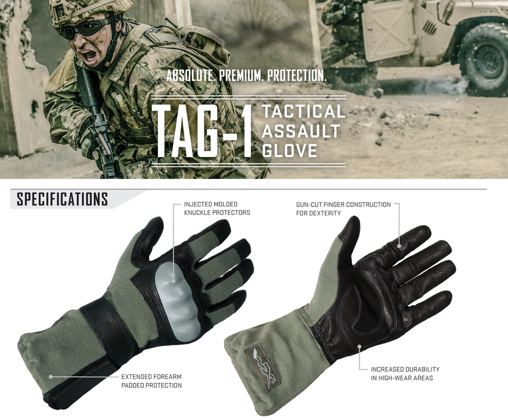 USGI Tactical Assault Glove (TAG-1) Wiley X