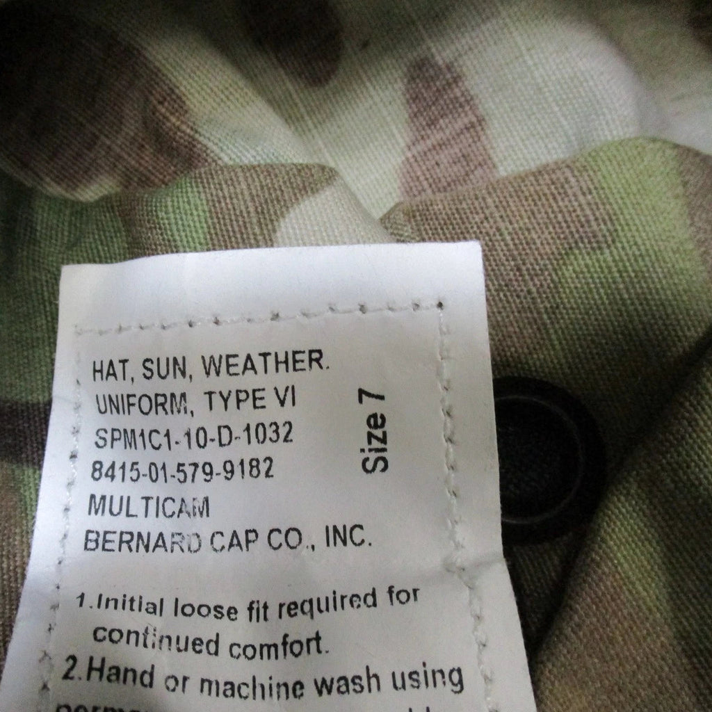USGI Hot Weather Sun Hat Type VII (Boonie Hat)
