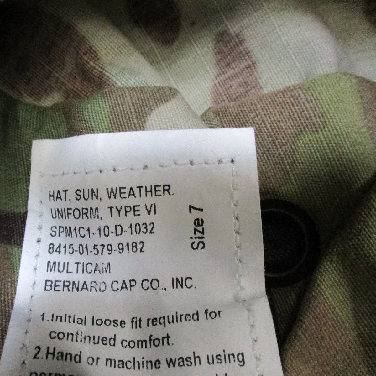 USGI Hot Weather Sun Hat Type VII (Boonie Hat)