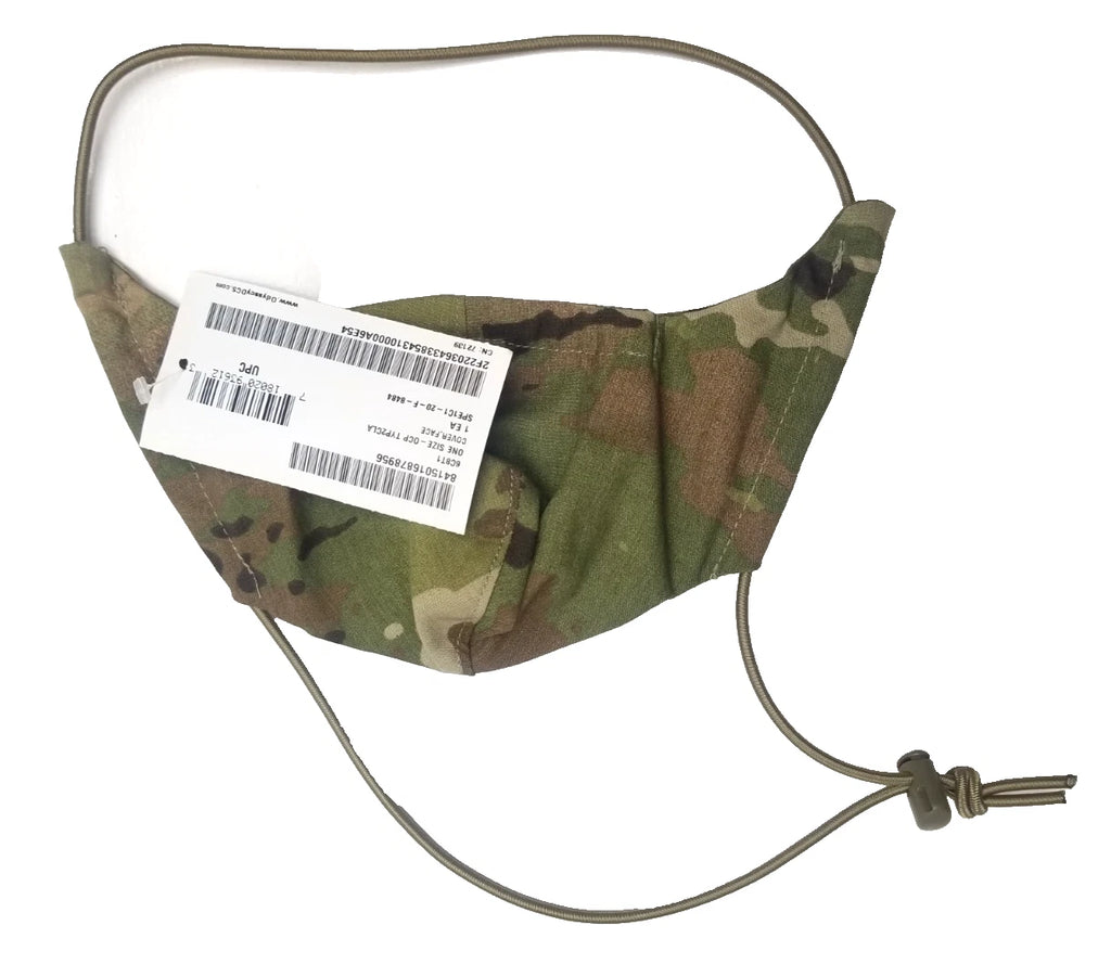 USGI Combat Cloth Face Covering (CCFC) Type II Mask