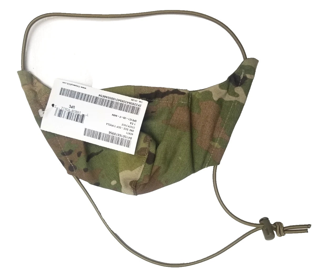 USGI Combat Cloth Face Covering (CCFC) Type II Mask