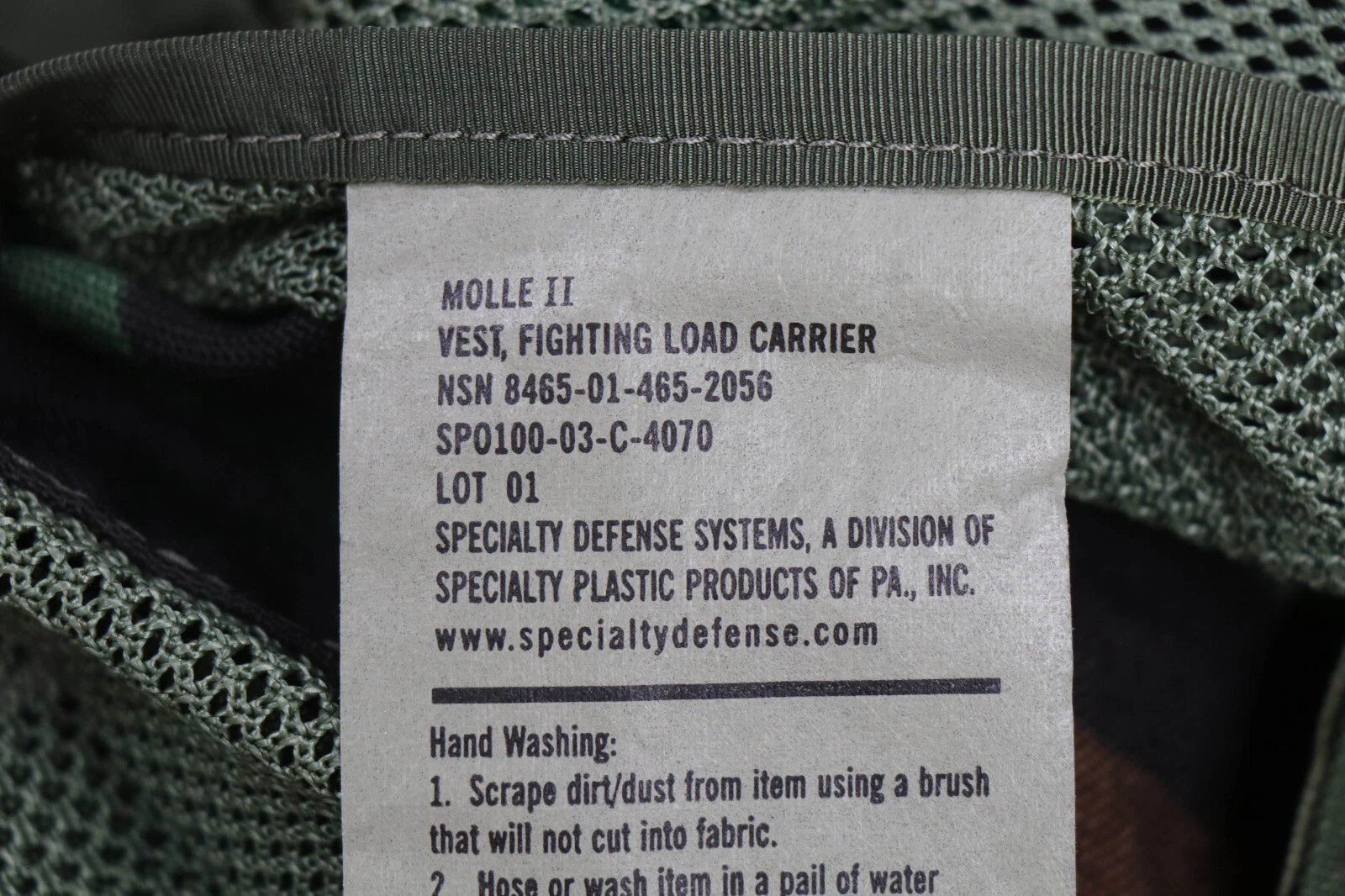 USGI MOLLE II Fighting Load Carrier Vest (FLC)