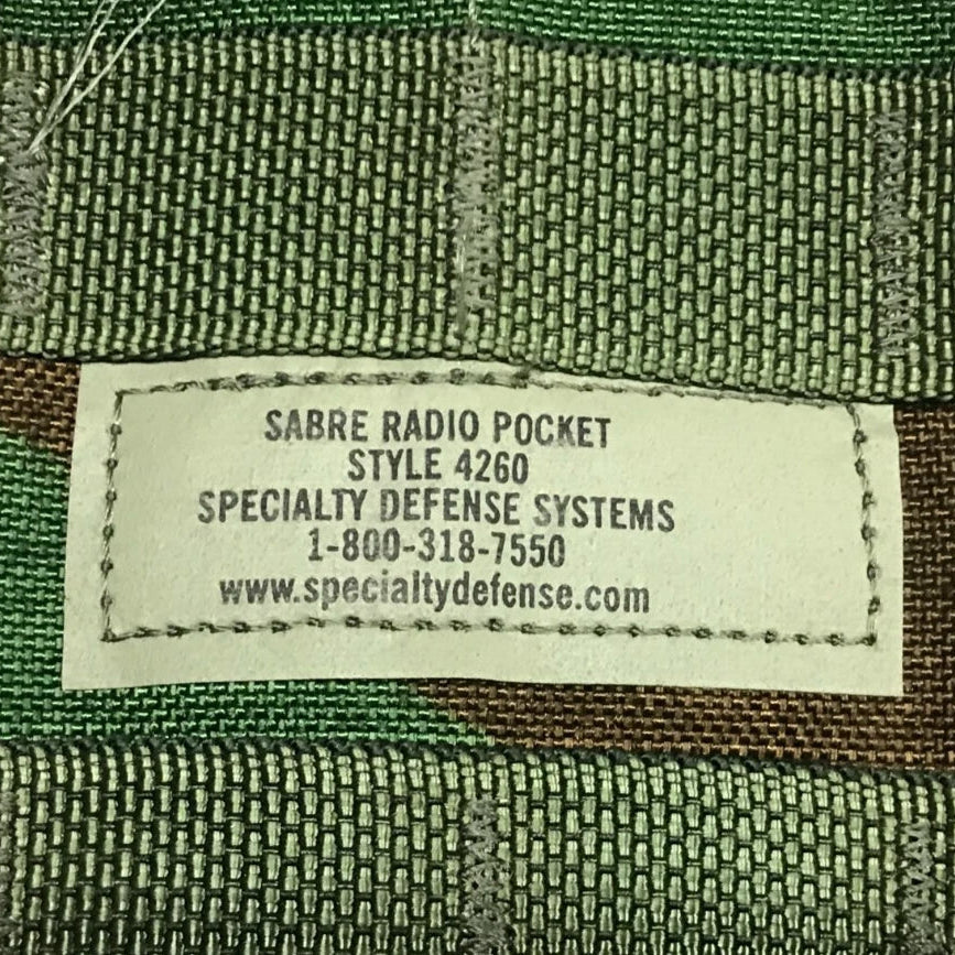 USGI MOLLE II Sabre Radio Pocket (Style 4260)