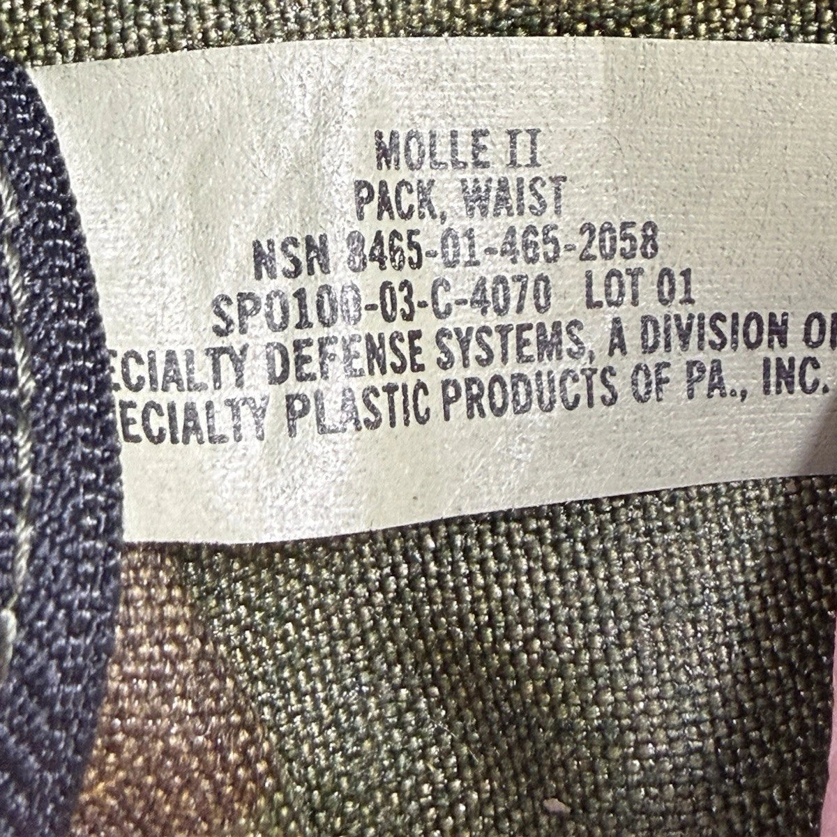 USGI MOLLE II Waist Pack