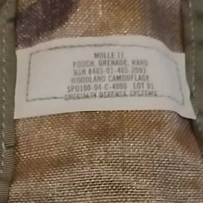 USGI MOLLE II Hand Grenade Pouch