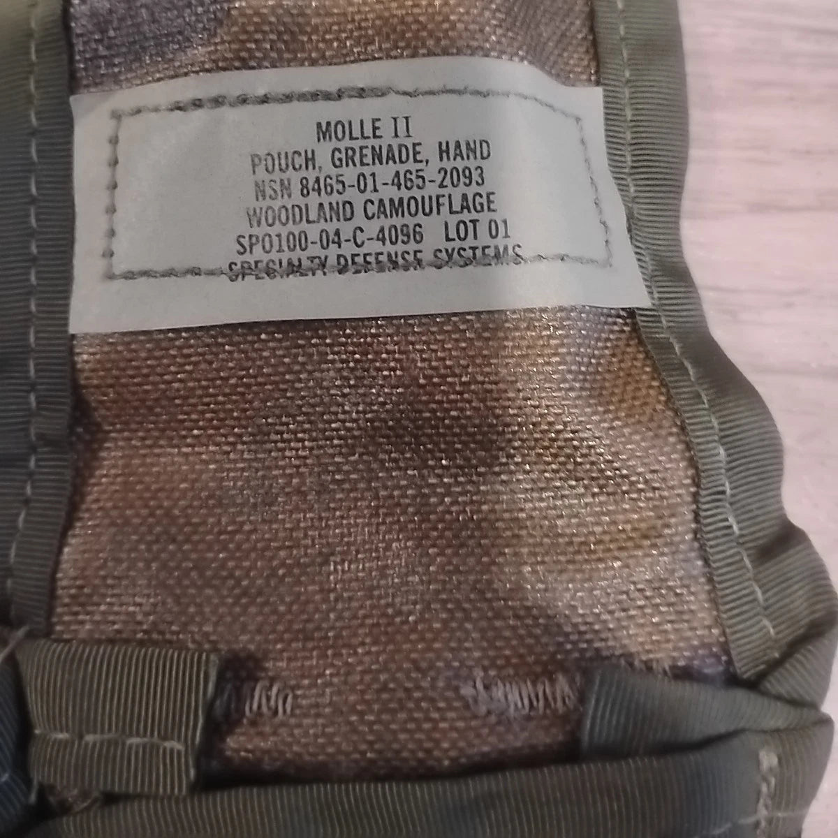 USGI MOLLE II Hand Grenade Pouch