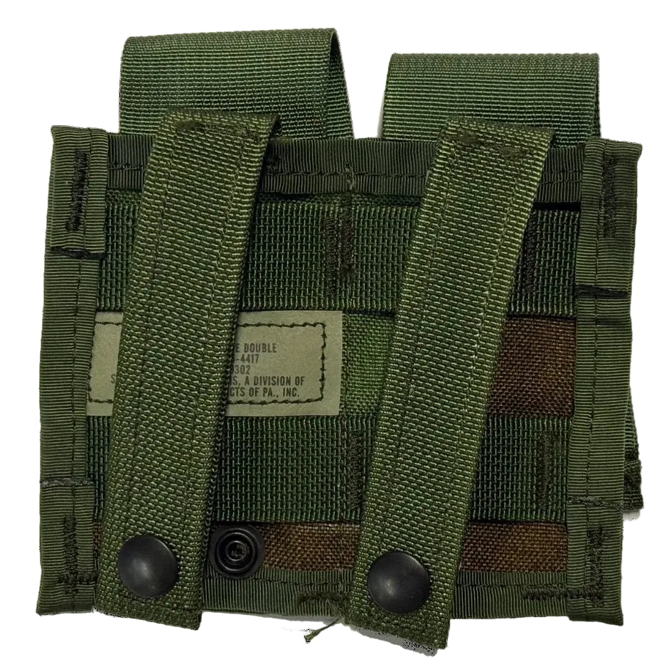 USGI MOLLE II Double 40MM Pyrotechnic Pouch (Style 4045)