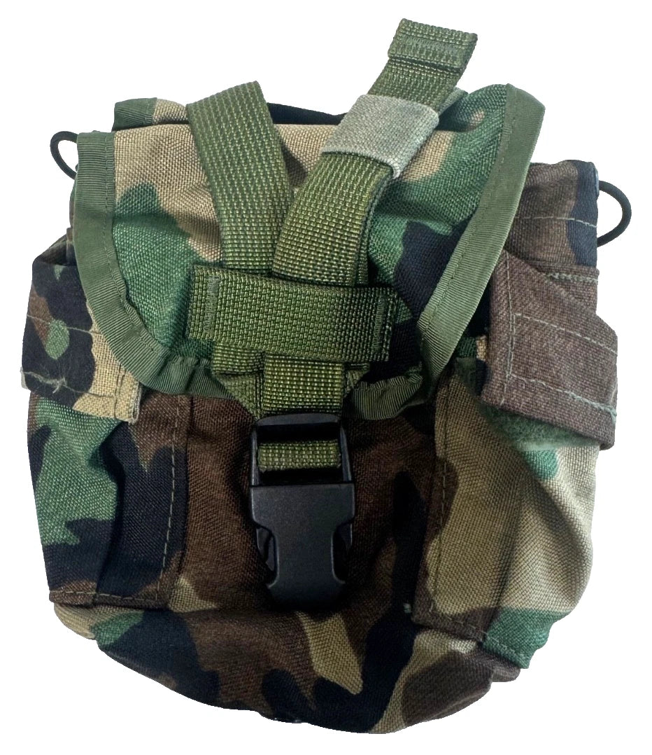 USGI MOLLE II Canteen Carrier Utility / General Purpose Pouch 1QT