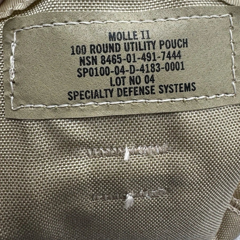 USGI MOLLE II SAW / Utility Pouch (100rd)
