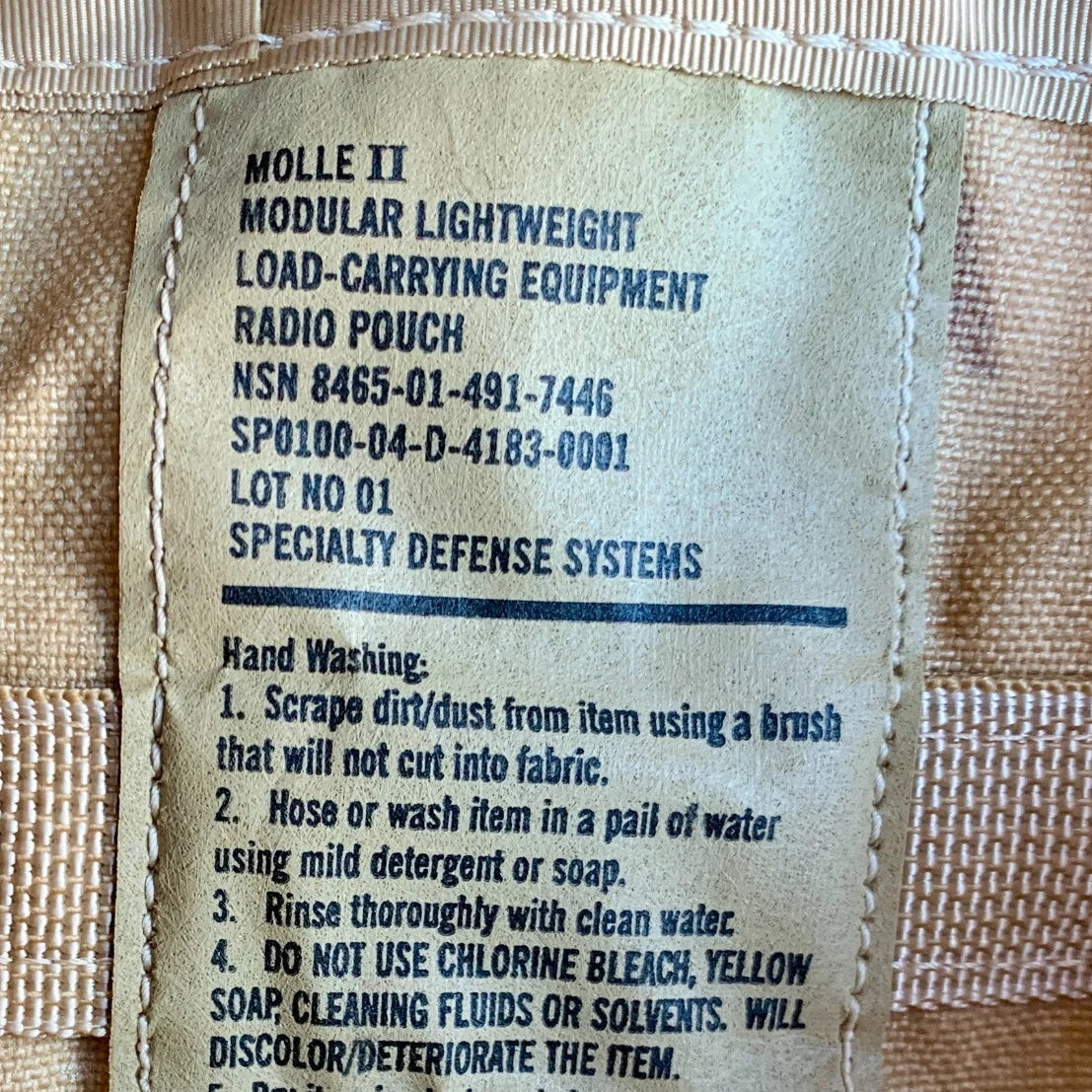 USGI MOLLE II Radio Pouch