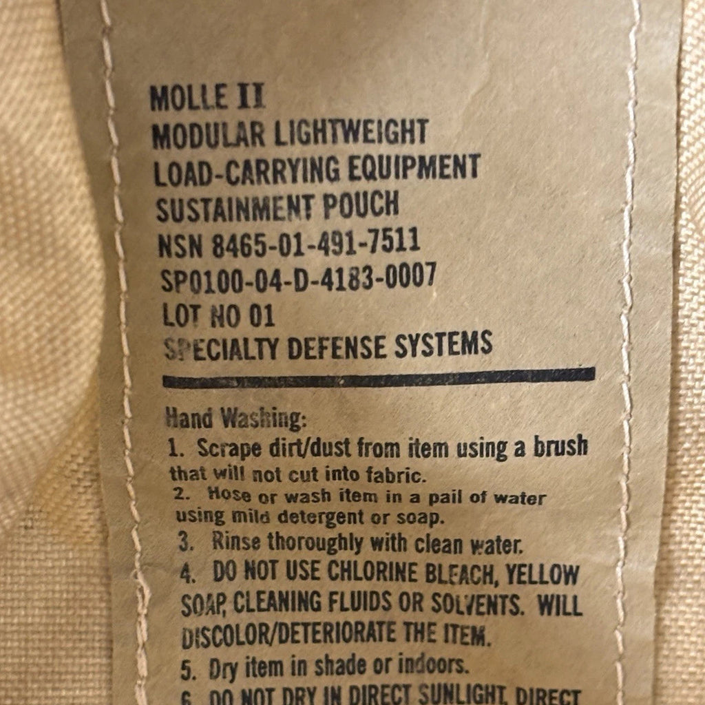USGI MOLLE II Sustainment Pouch