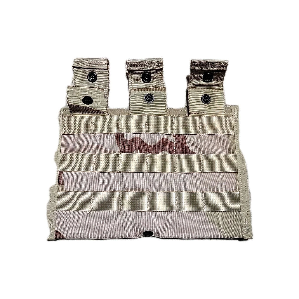 USGI MOLLE II M16A2/M4 Three Magazine Pouch (M4, M16, AR15)