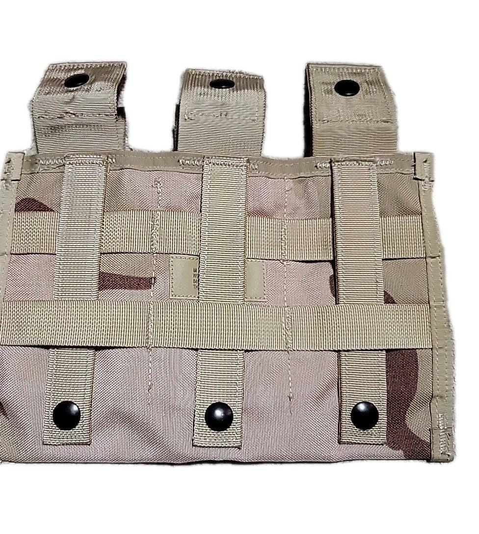 USGI MOLLE II M16A2/M4 Three Magazine Pouch (M4, M16, AR15)