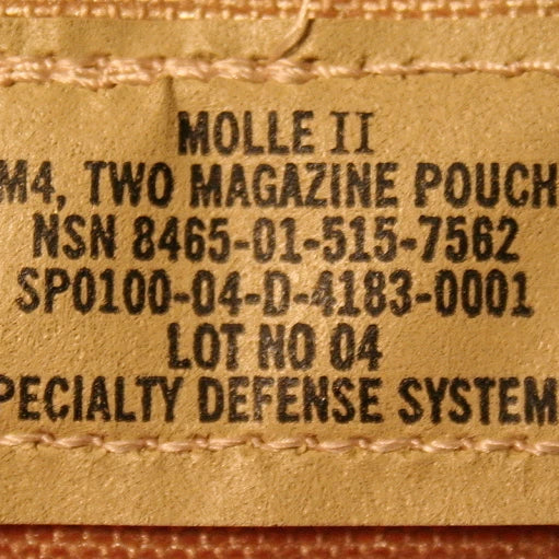 USGI MOLLE II M16A2/M4 Double Magazine Pouch (M4, M16, AR15) GEN2