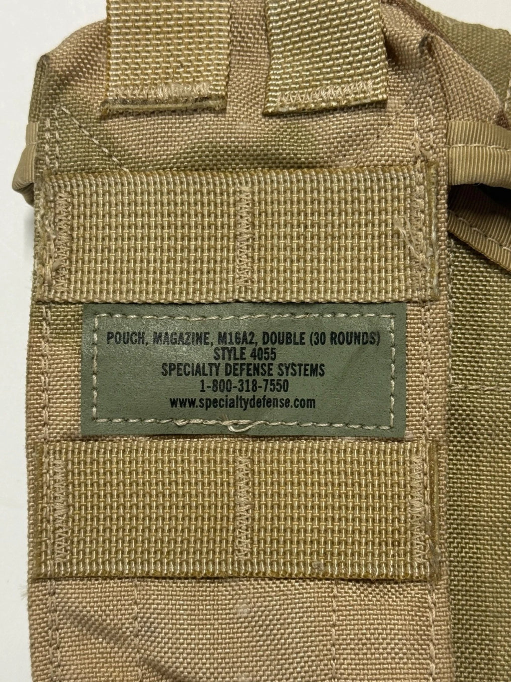 USGI MOLLE II M16A2/M4 Double Magazine Pouch (M4, M16, AR15) GEN1