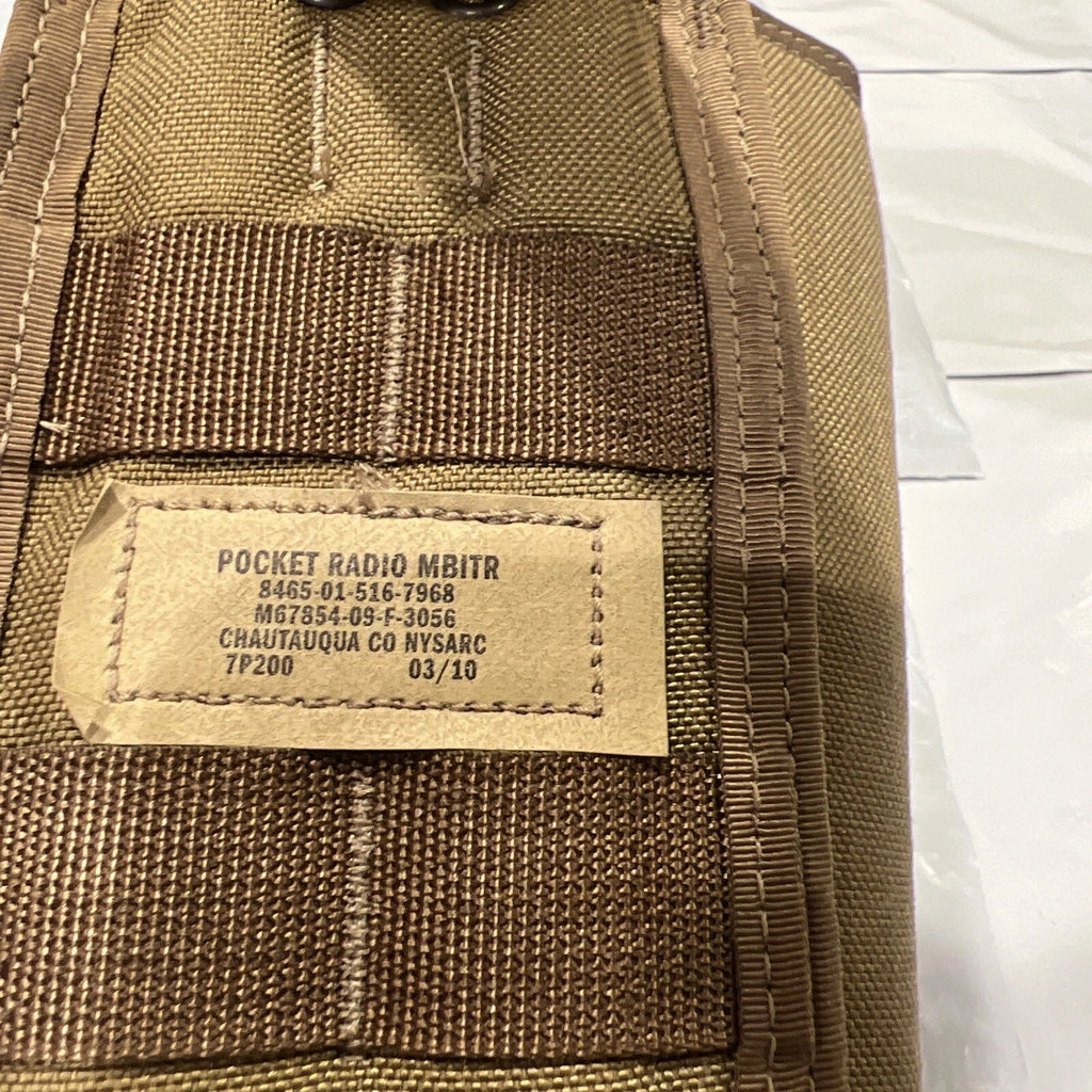 USGI MOLLE II AN/PRC-148 MBITR Pocket (Style 4805)