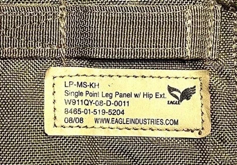 USGI MOLLE II Single Point Drop Leg Panel