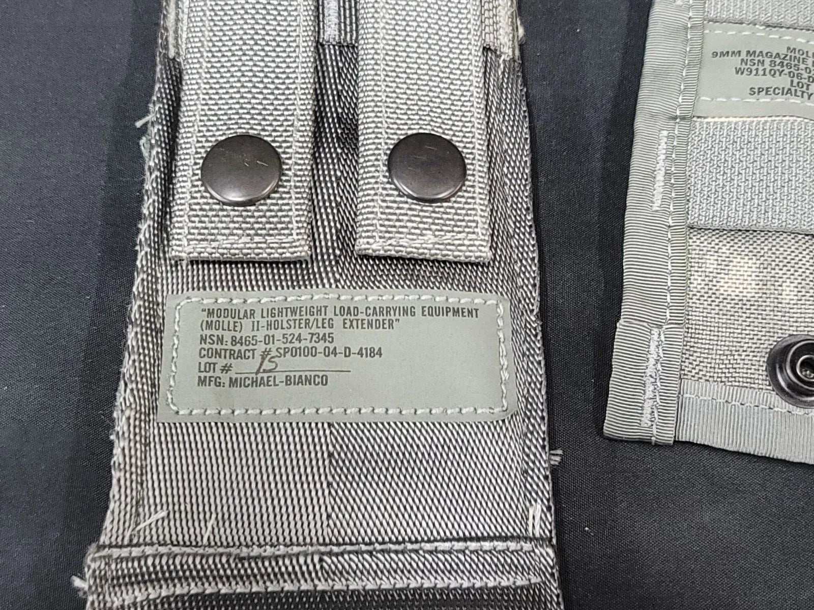 USGI MOLLE II Pistolman Set