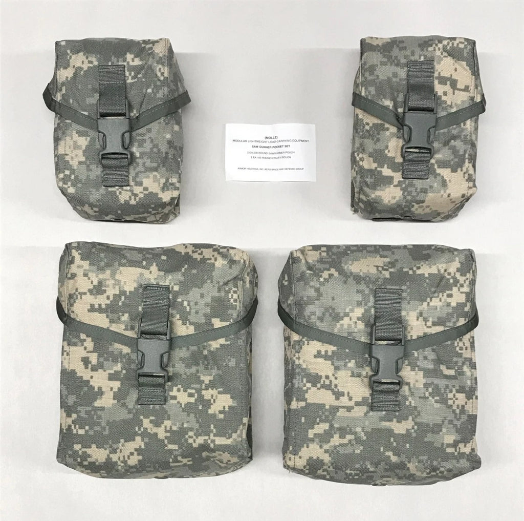 USGI MOLLE II SAW Gunner Set (M249)