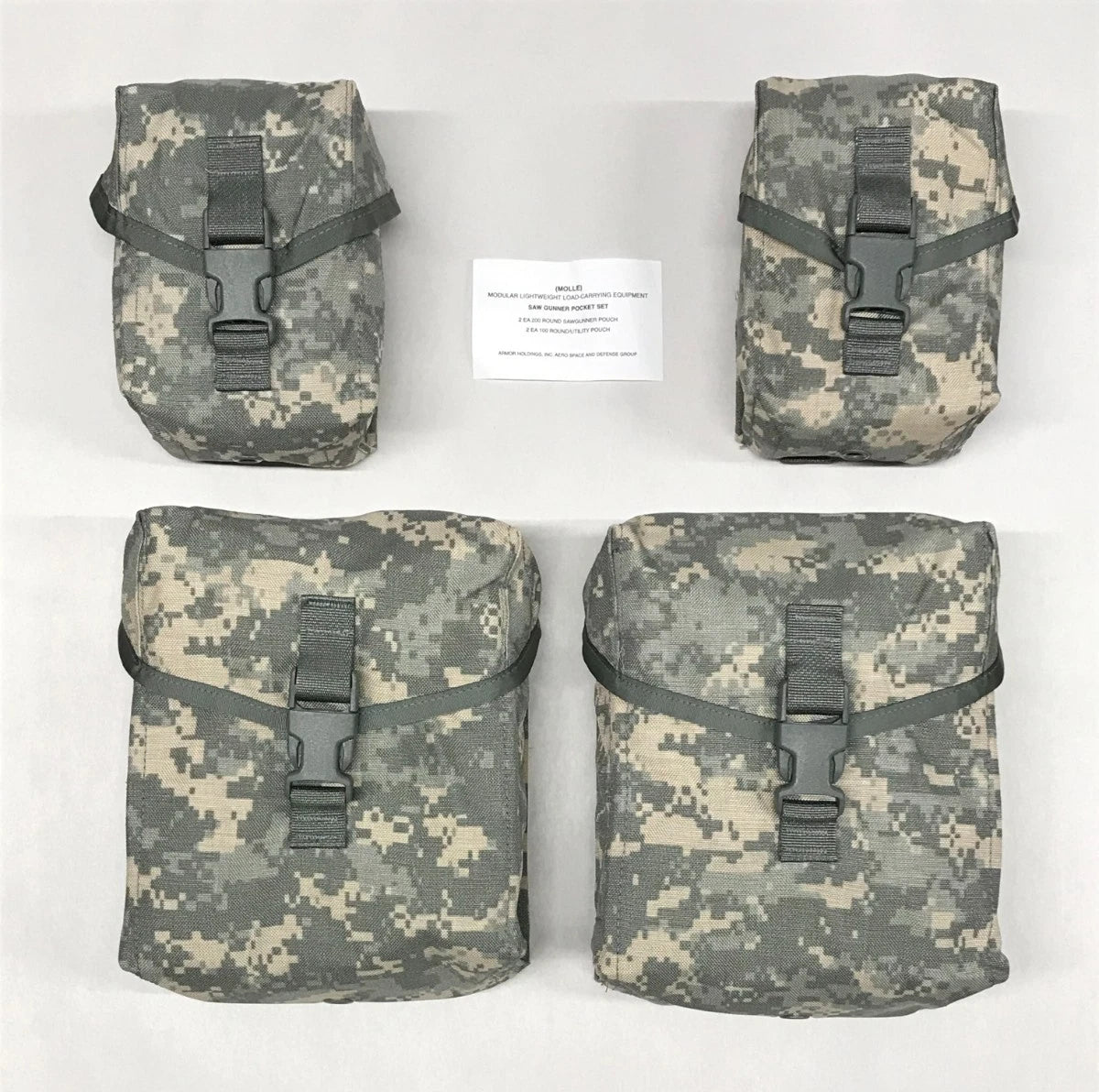USGI MOLLE II SAW Gunner Set (M249)
