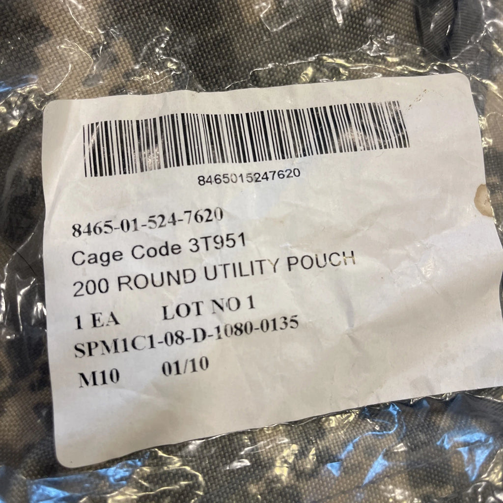 USGI MOLLE II SAW / Utility Pouch (200rd)
