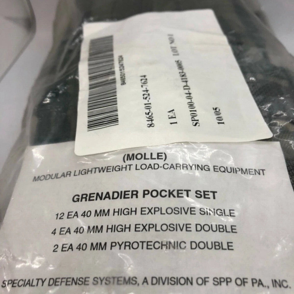 USGI MOLLE II Grenadier Pocket Set