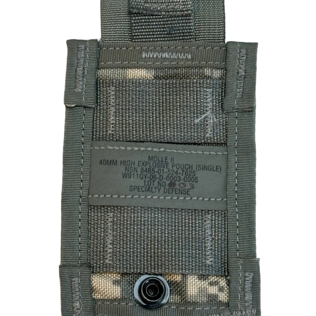 USGI MOLLE II Single 40MM High Explosive (HE) Pouch (Style 4040)