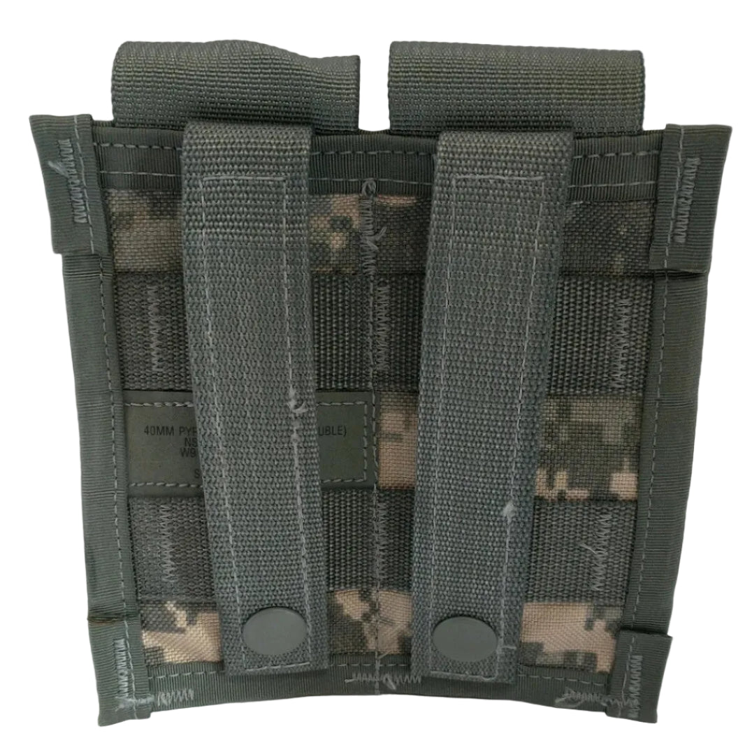 USGI MOLLE II Double 40MM High Explosive (HE) Pouch (Style 4035)