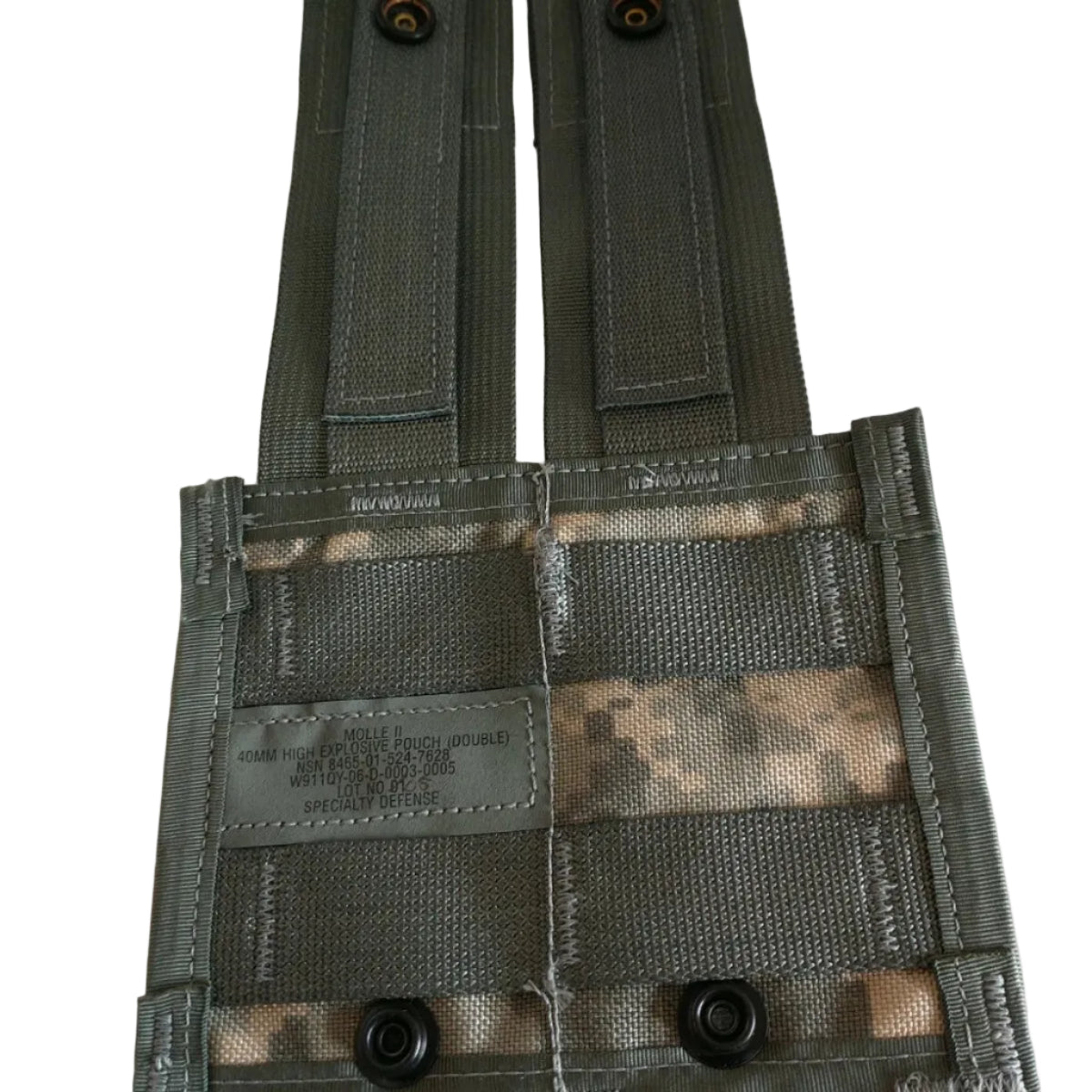 USGI MOLLE II Double 40MM High Explosive (HE) Pouch (Style 4035)