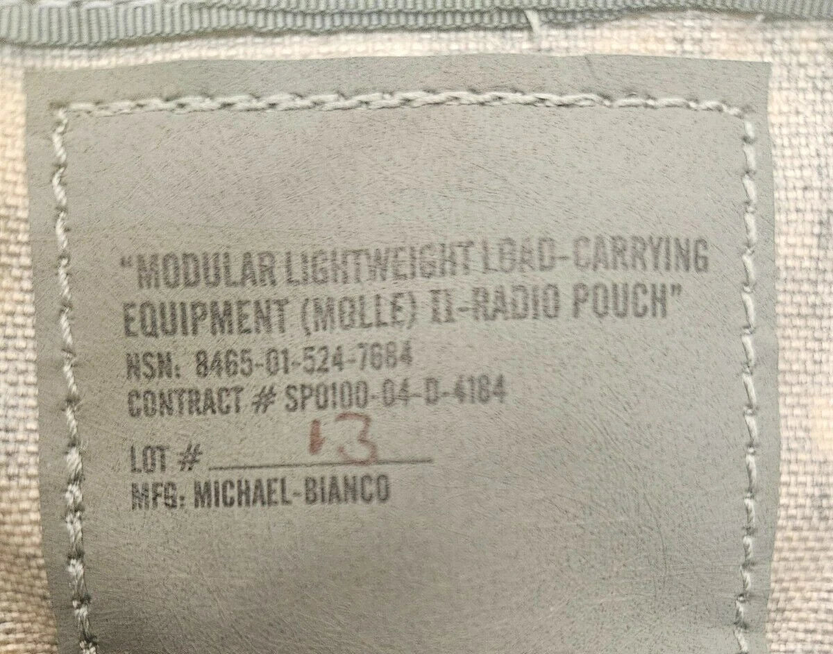 USGI MOLLE II Radio Pouch