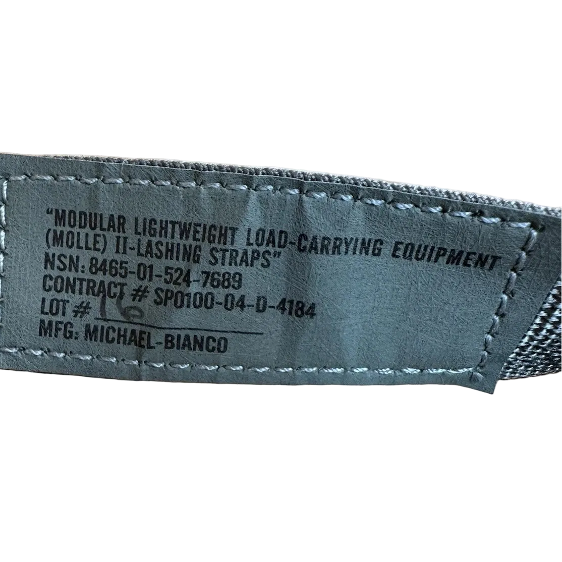 USGI MOLLE II Lashing Straps
