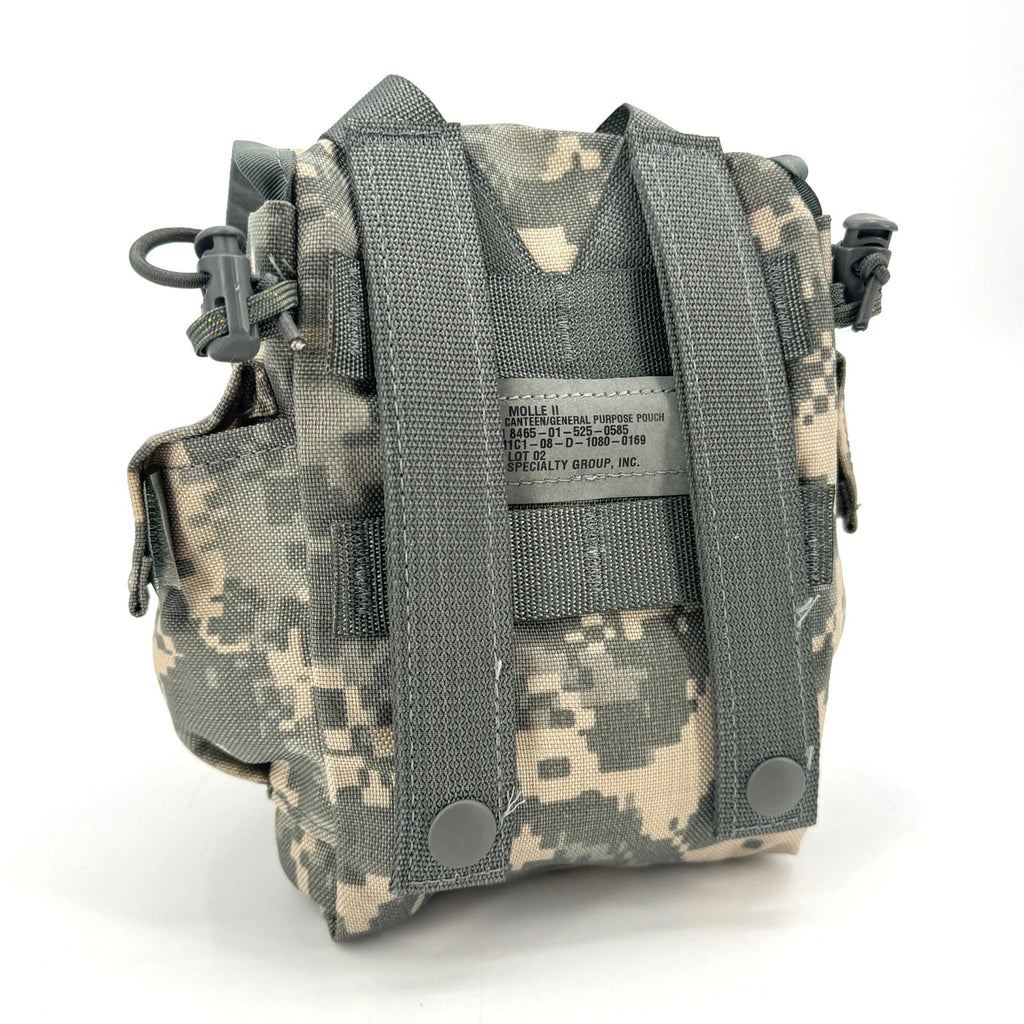 USGI MOLLE II Canteen Carrier Utility / General Purpose Pouch 1QT