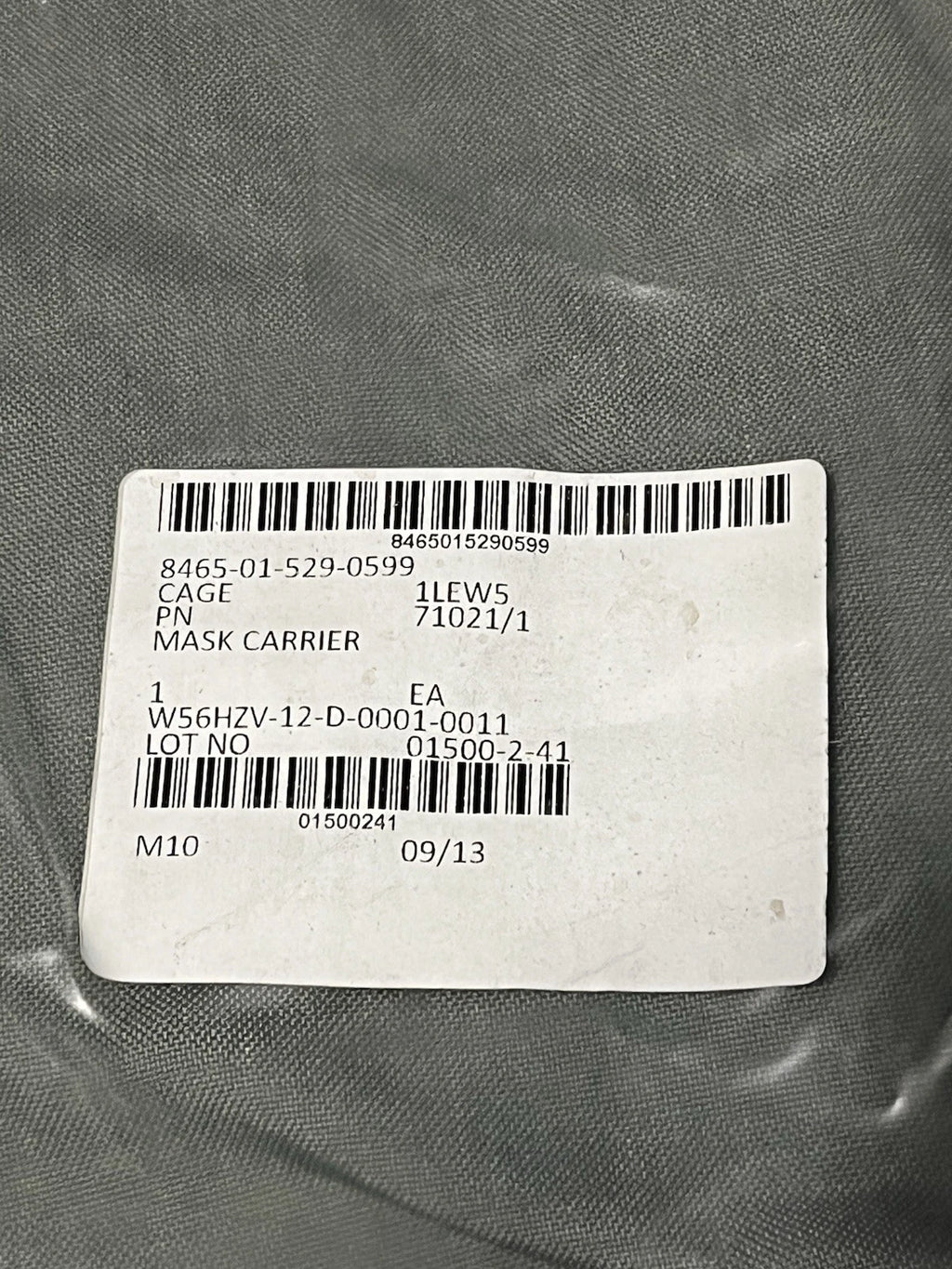 USGI Chemical-Biological Mask Carrier (M50, M51, C50)
