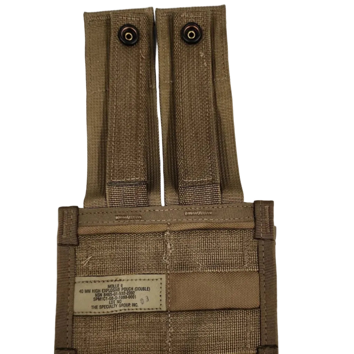 USGI MOLLE II Double 40MM High Explosive (HE) Pouch (Style 4035)