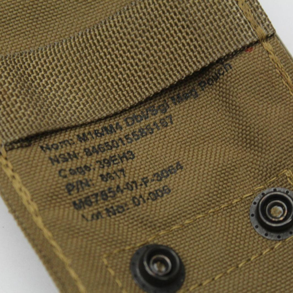 USGI MOLLE II M16A2/M4 Double Magazine Pouch (M4, M16, AR15) GEN2